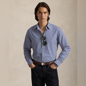 Ralph Lauren Classic Fit Gingham Oxford Shirt